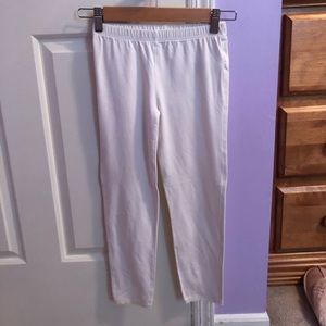 White leggings
